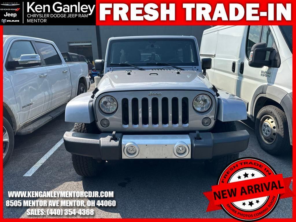 used 2015 Jeep Wrangler Unlimited car, priced at $20,500