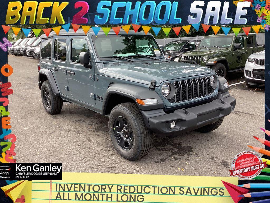 new 2025 Jeep Wrangler car, priced at $38,005
