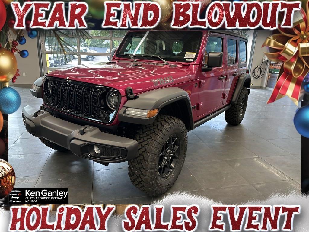 new 2024 Jeep Wrangler car, priced at $44,997