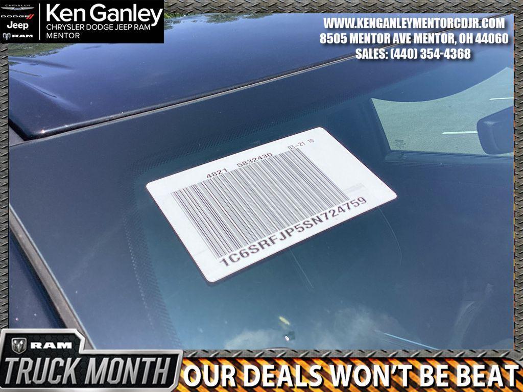 new 2025 Ram 1500 car, priced at $56,573