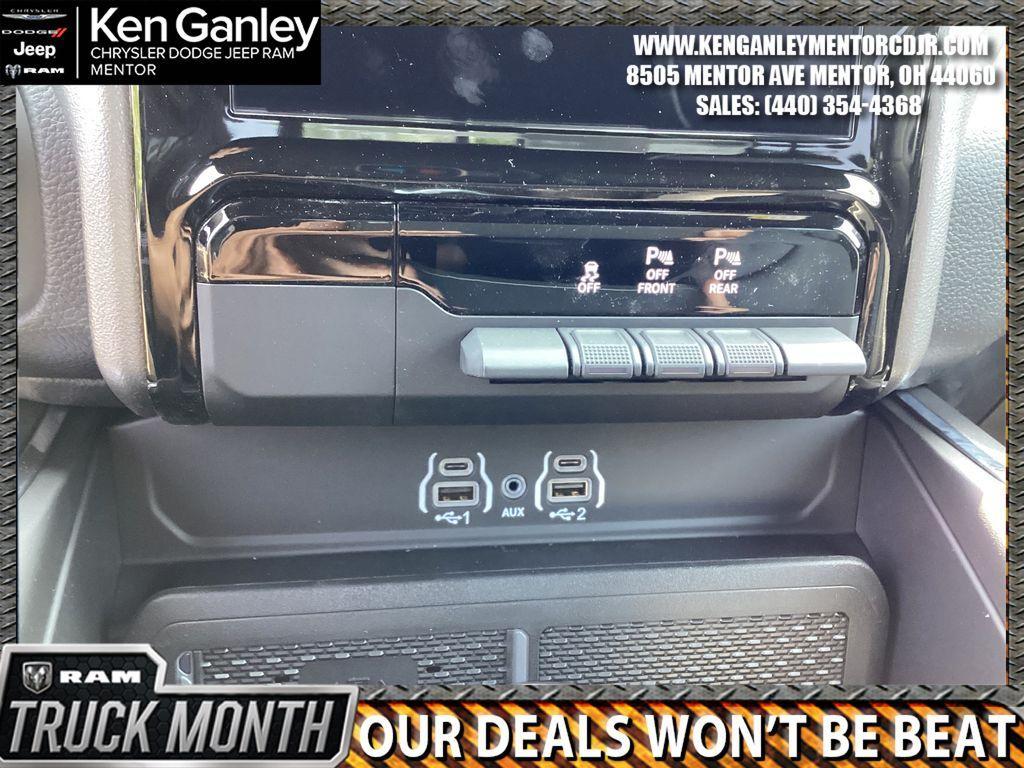 new 2025 Ram 1500 car, priced at $56,573