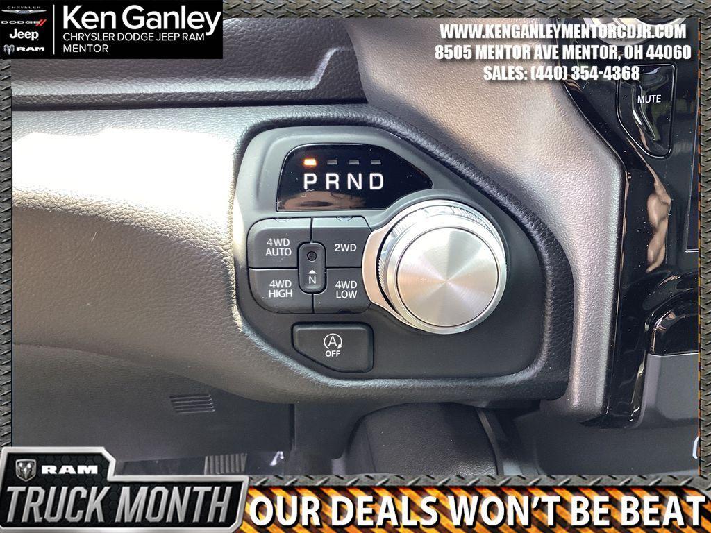 new 2025 Ram 1500 car, priced at $56,573