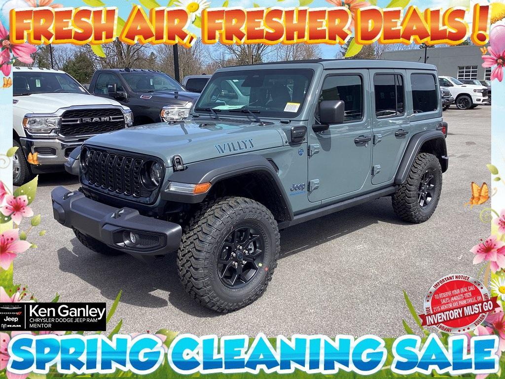 new 2025 Jeep Wrangler 4xe car, priced at $52,056