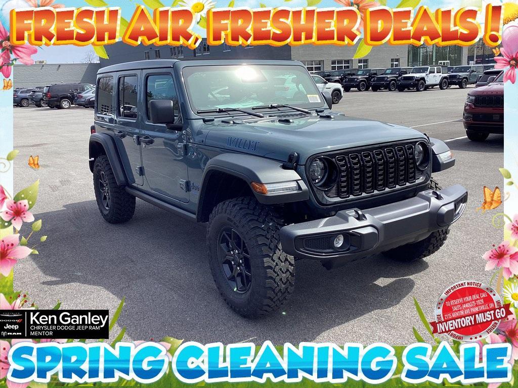 new 2025 Jeep Wrangler 4xe car, priced at $52,956