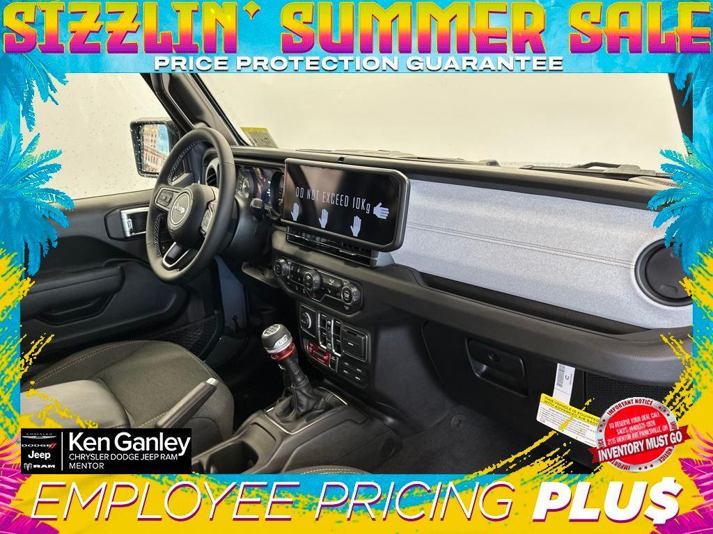 new 2025 Jeep Wrangler car, priced at $40,459