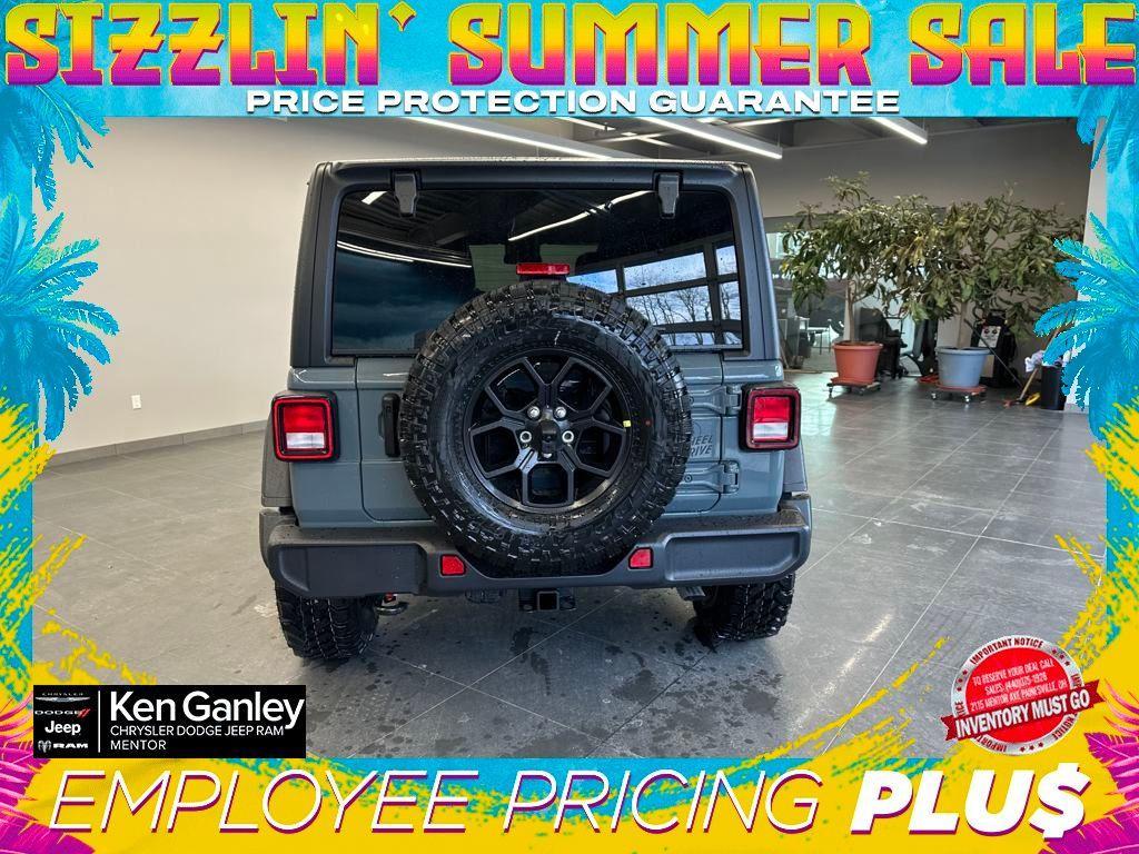 new 2025 Jeep Wrangler car, priced at $40,459
