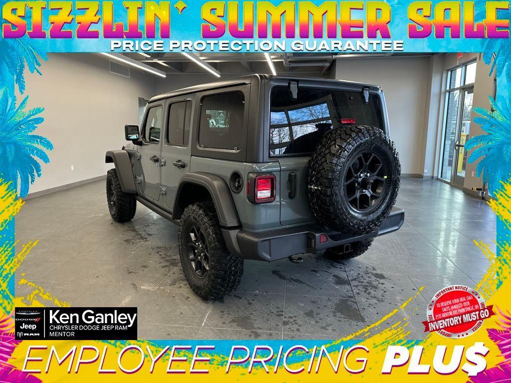 new 2025 Jeep Wrangler car, priced at $40,459