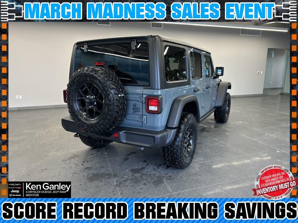 new 2025 Jeep Wrangler car, priced at $44,382