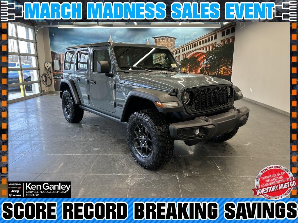 new 2025 Jeep Wrangler car, priced at $44,382