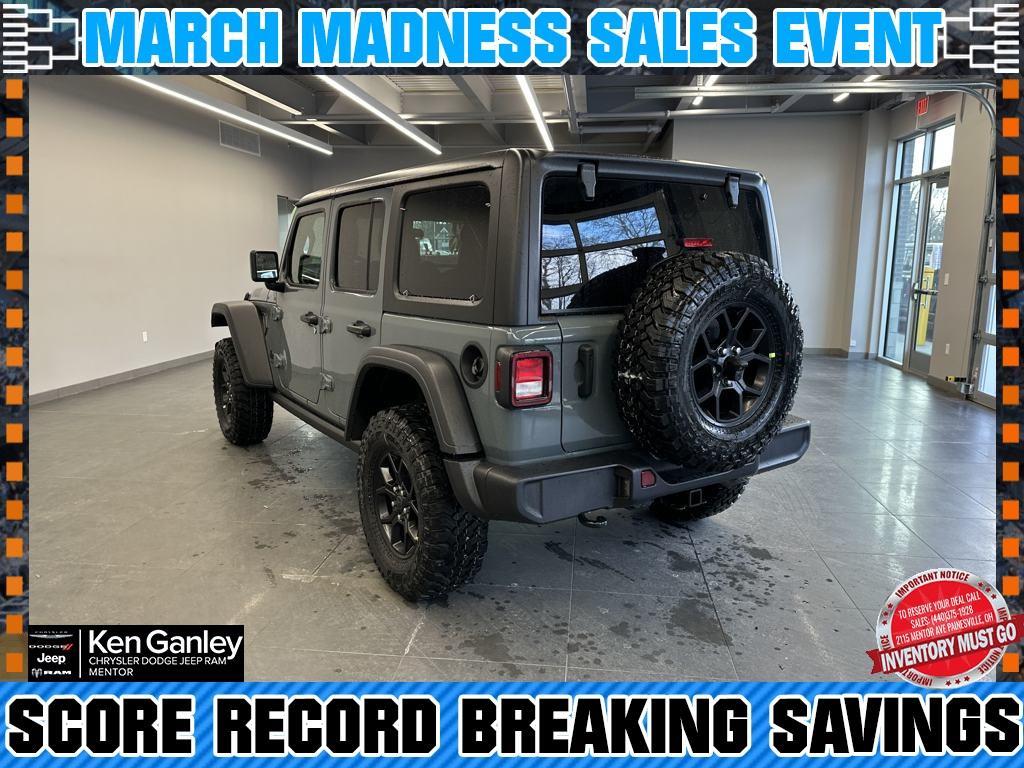 new 2025 Jeep Wrangler car, priced at $44,382