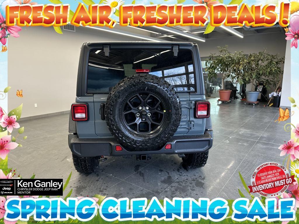 new 2025 Jeep Wrangler car, priced at $44,382