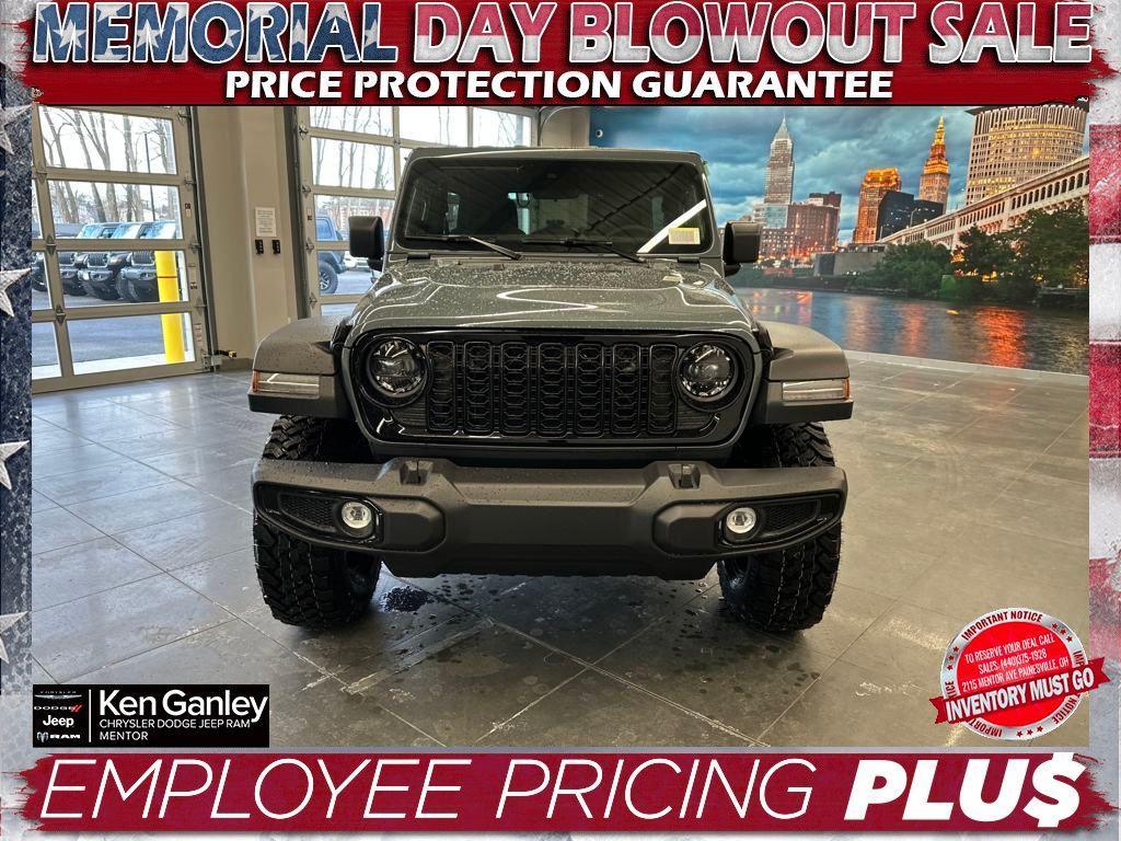 new 2025 Jeep Wrangler car, priced at $45,490