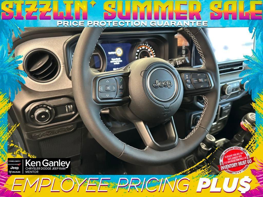 new 2025 Jeep Wrangler car, priced at $40,459
