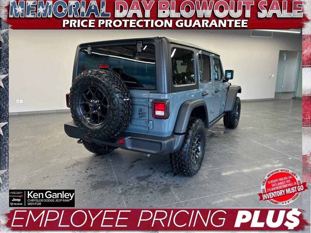 new 2025 Jeep Wrangler car, priced at $45,490
