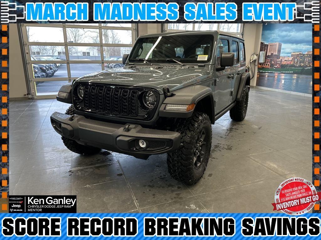 new 2025 Jeep Wrangler car, priced at $44,382