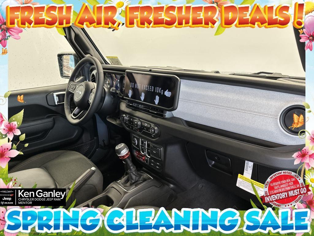 new 2025 Jeep Wrangler car, priced at $44,382