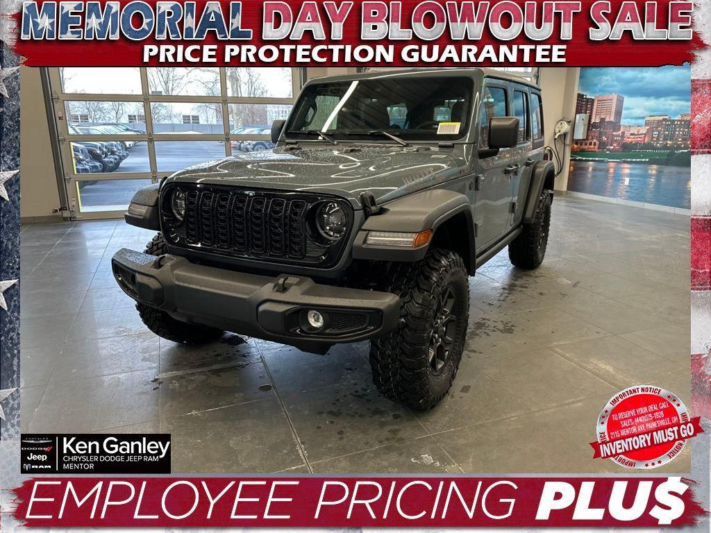 new 2025 Jeep Wrangler car, priced at $45,490