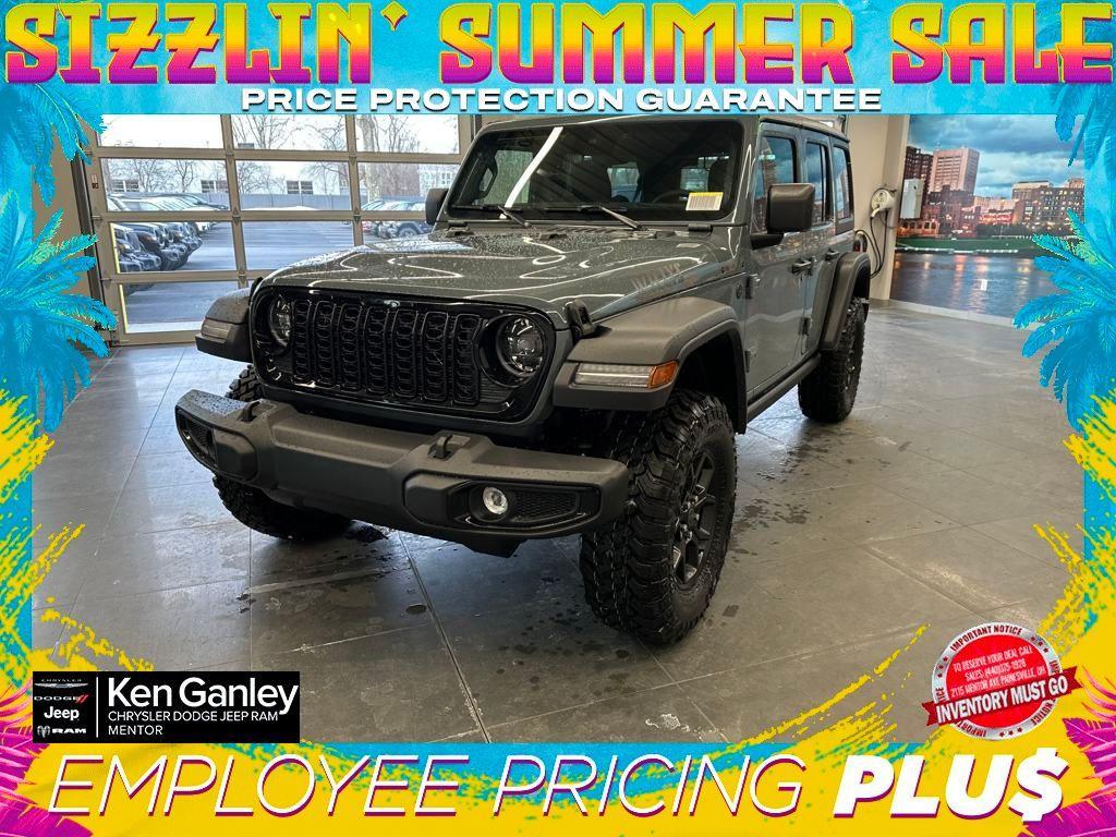 new 2025 Jeep Wrangler car, priced at $40,459