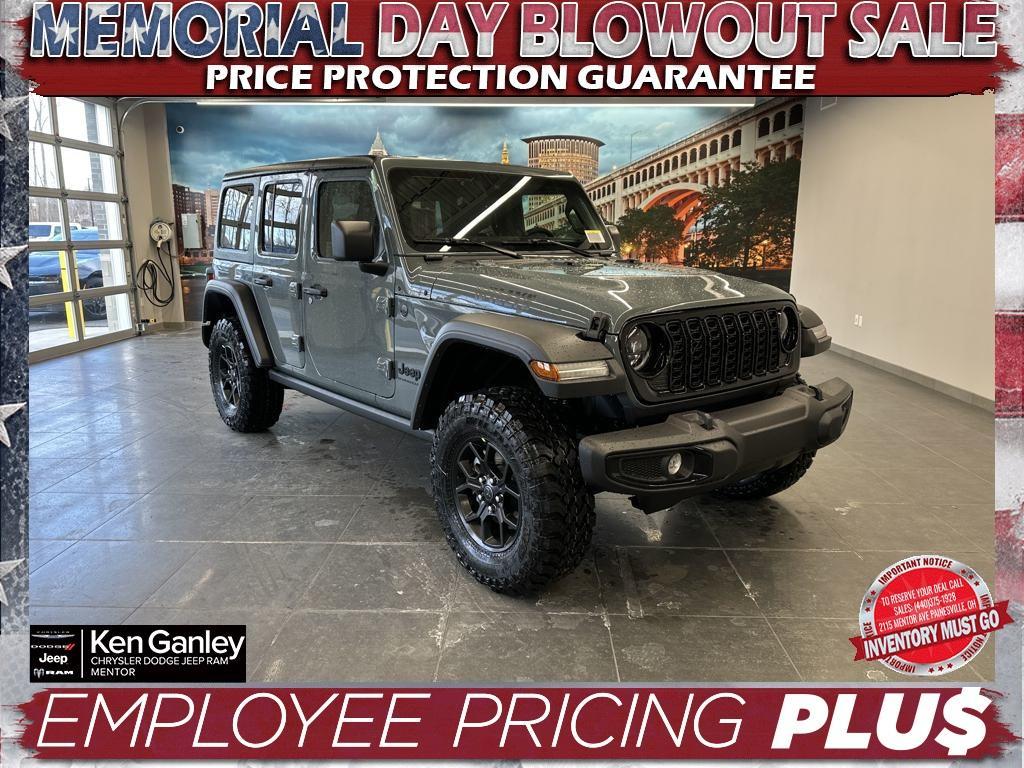 new 2025 Jeep Wrangler car, priced at $46,190