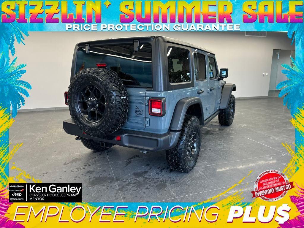 new 2025 Jeep Wrangler car, priced at $40,459
