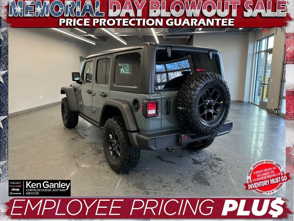 new 2025 Jeep Wrangler car, priced at $45,490