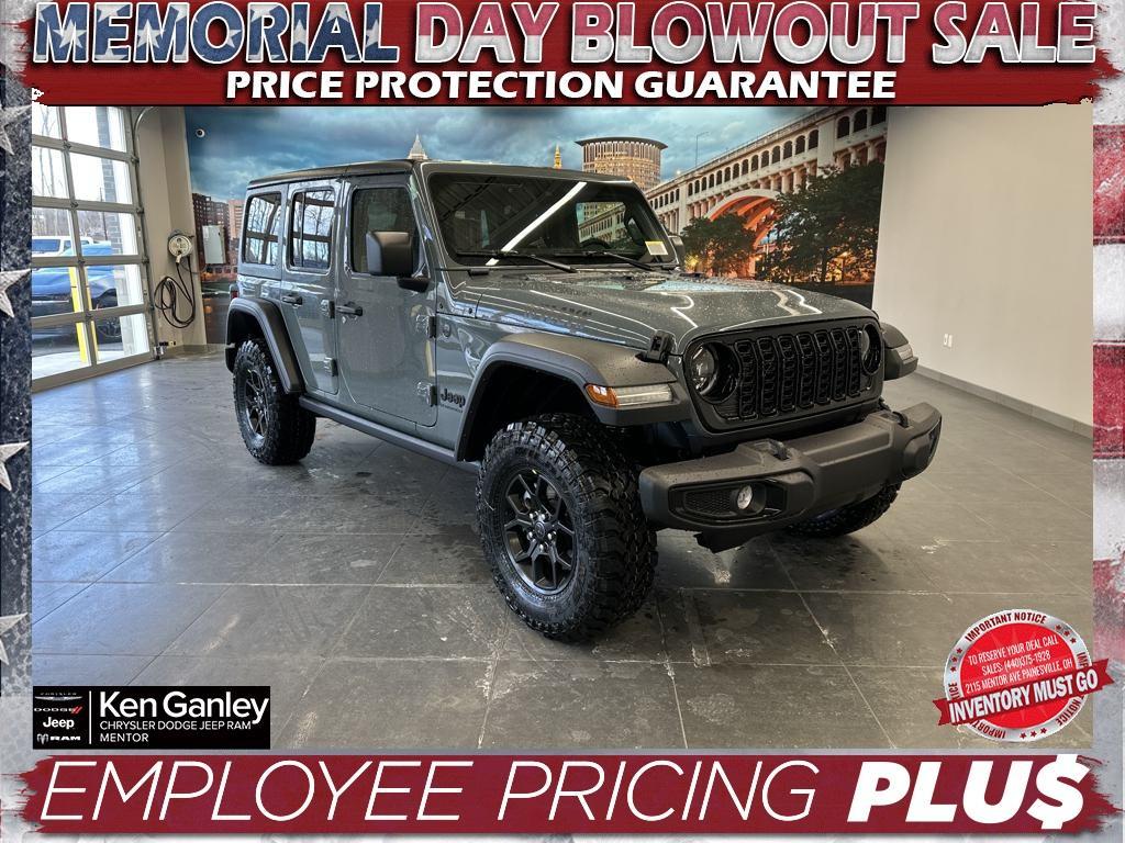 new 2025 Jeep Wrangler car, priced at $46,190