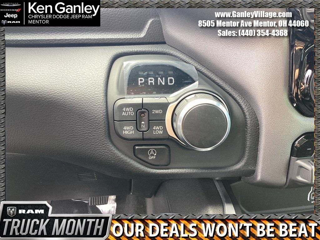 new 2025 Ram 1500 car, priced at $48,400