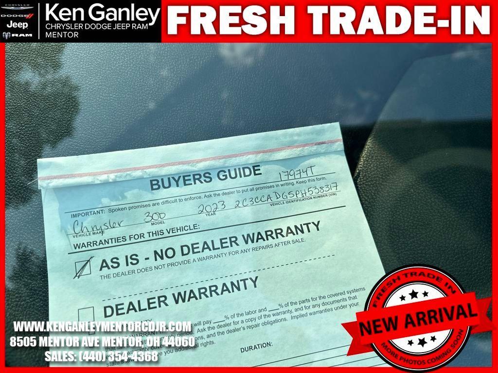 used 2023 Chrysler 300 car, priced at $28,900
