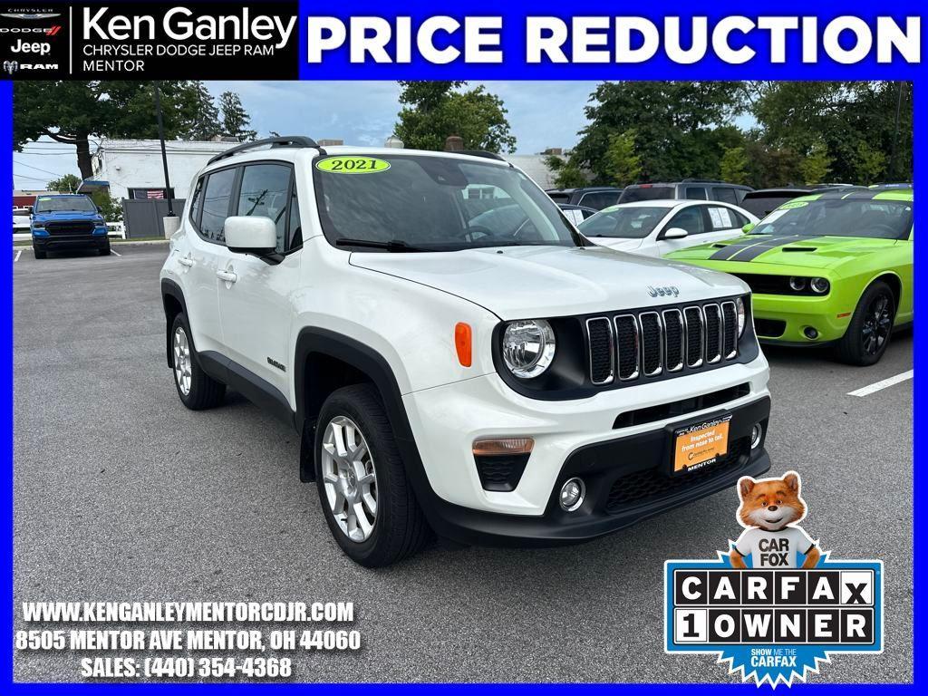 used 2021 Jeep Renegade car, priced at $20,900