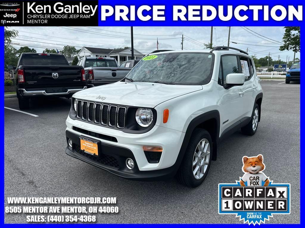 used 2021 Jeep Renegade car, priced at $20,900