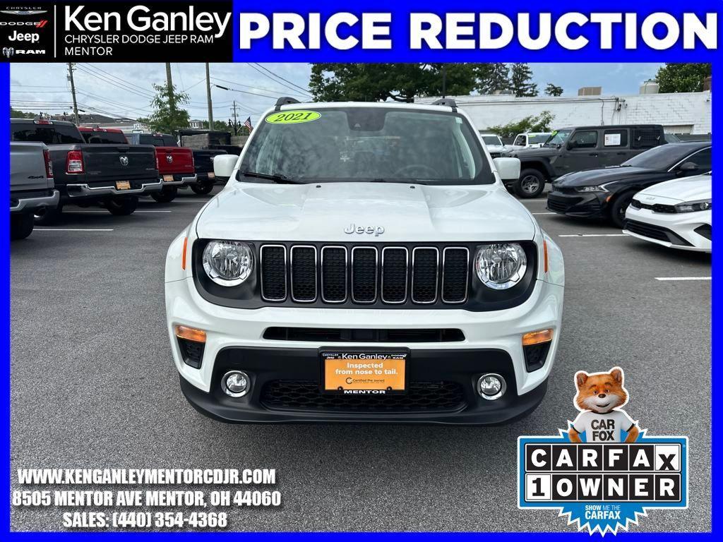 used 2021 Jeep Renegade car, priced at $20,900