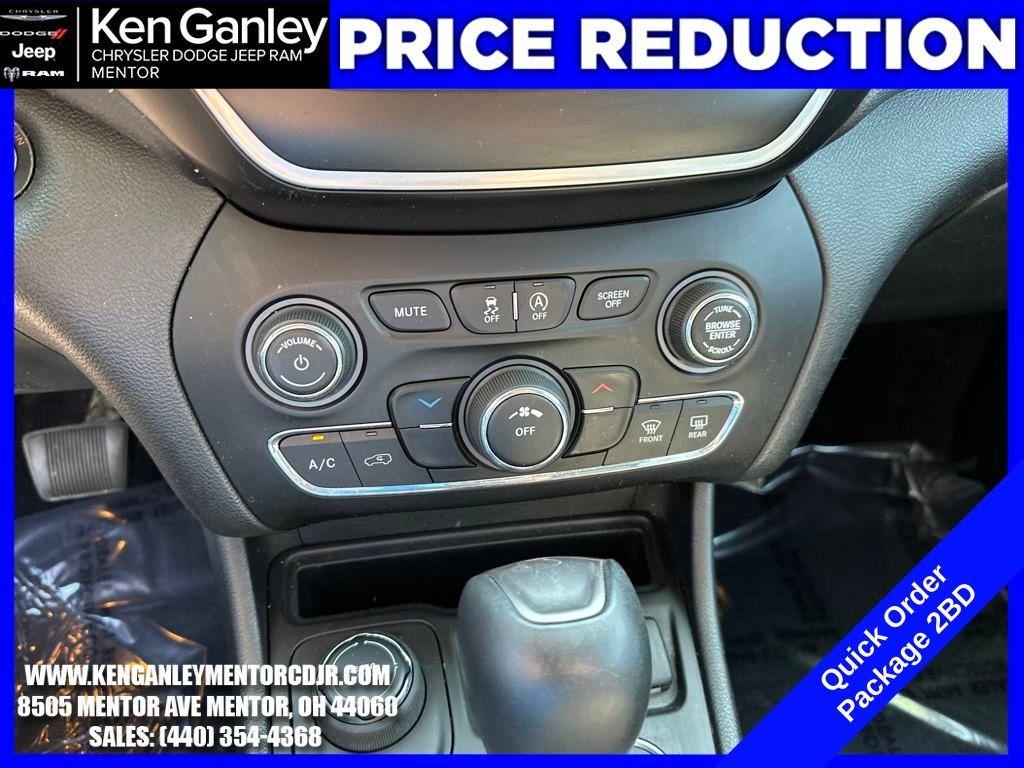 used 2019 Jeep Cherokee car, priced at $16,400