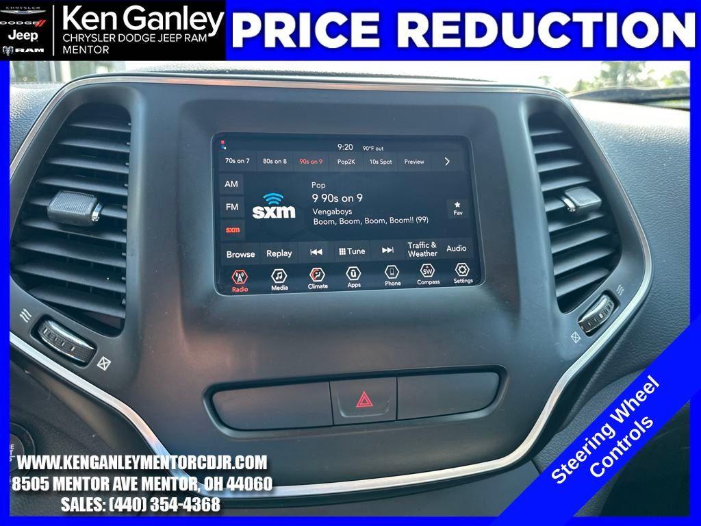 used 2019 Jeep Cherokee car, priced at $16,400