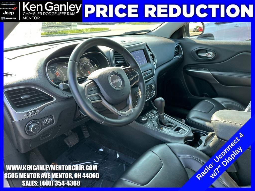 used 2019 Jeep Cherokee car, priced at $16,400