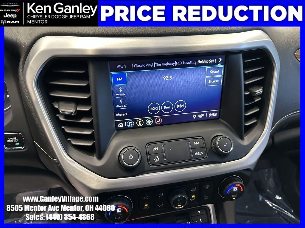 used 2020 GMC Acadia car, priced at $22,885