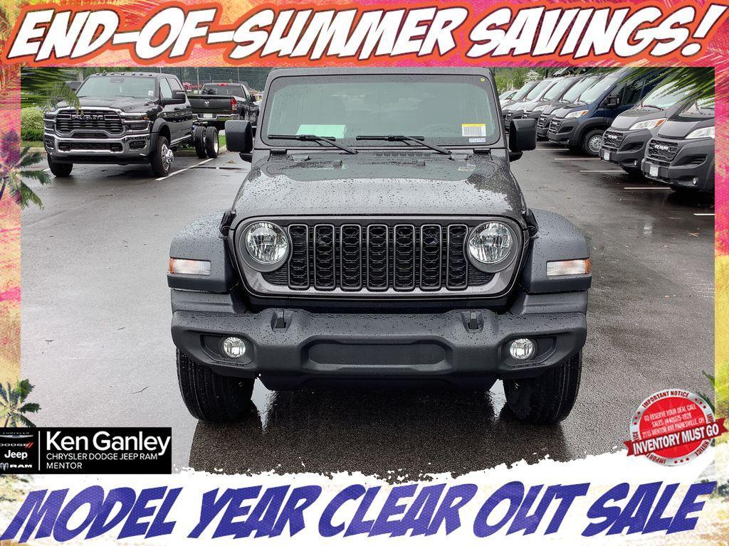new 2025 Jeep Wrangler car, priced at $38,005