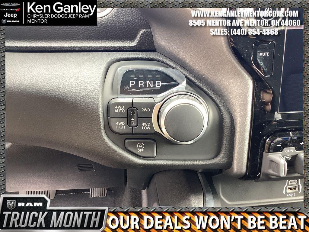 new 2025 Ram 1500 car, priced at $53,491