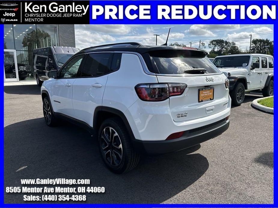 used 2022 Jeep Compass car, priced at $24,500