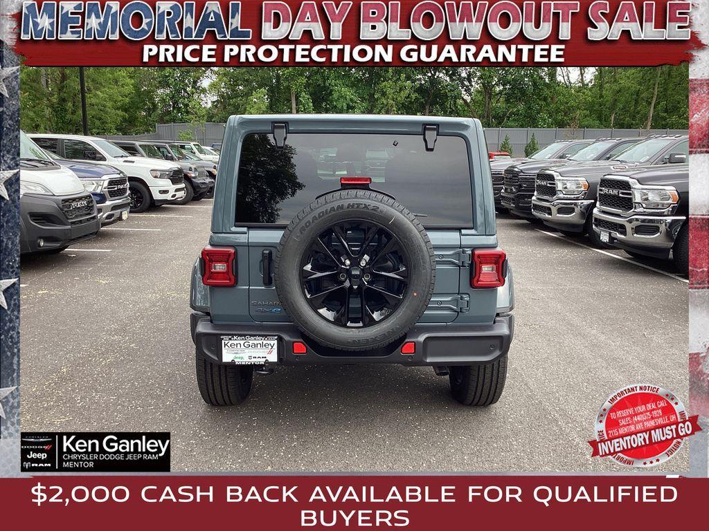 new 2025 Jeep Wrangler 4xe car, priced at $65,445