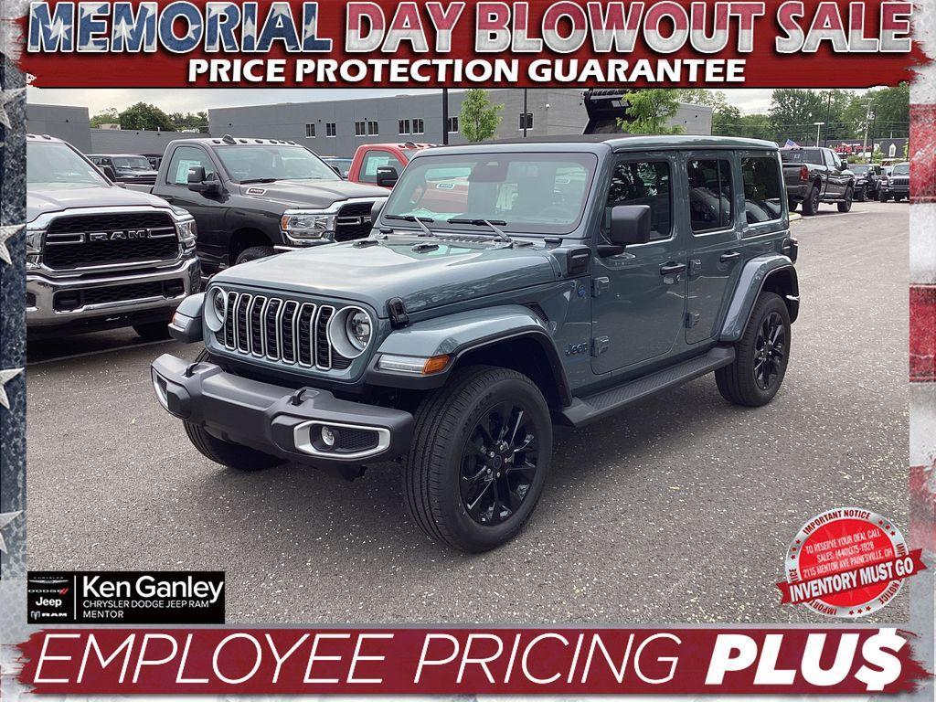 new 2025 Jeep Wrangler 4xe car, priced at $65,445