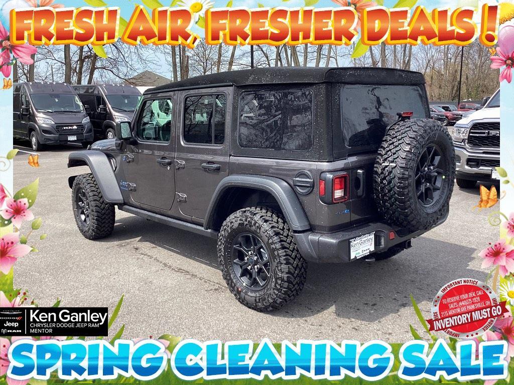 new 2025 Jeep Wrangler 4xe car, priced at $48,906