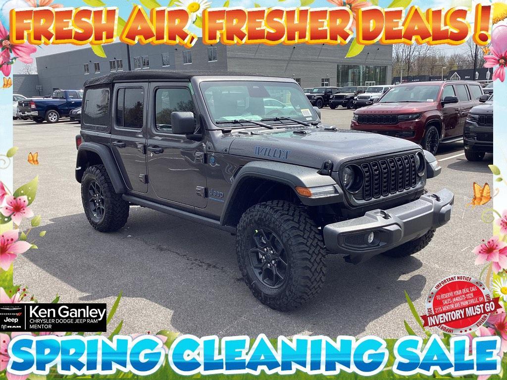 new 2025 Jeep Wrangler 4xe car, priced at $48,906