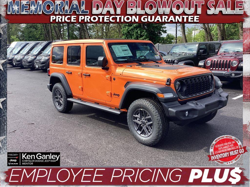 new 2025 Jeep Wrangler car, priced at $50,713