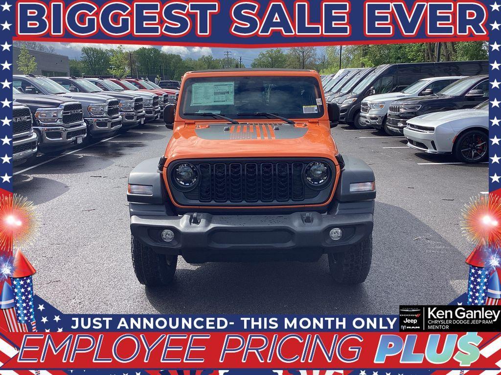 new 2025 Jeep Wrangler car, priced at $50,513