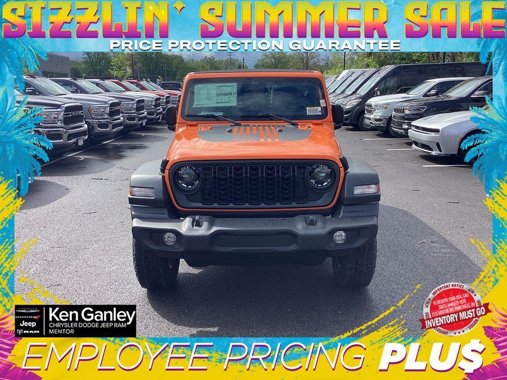 new 2025 Jeep Wrangler car, priced at $50,513