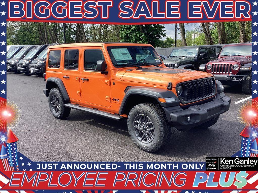 new 2025 Jeep Wrangler car, priced at $50,513