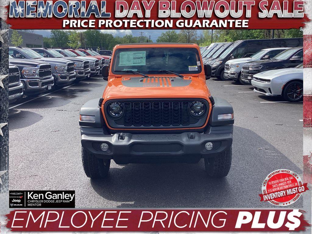new 2025 Jeep Wrangler car, priced at $50,713