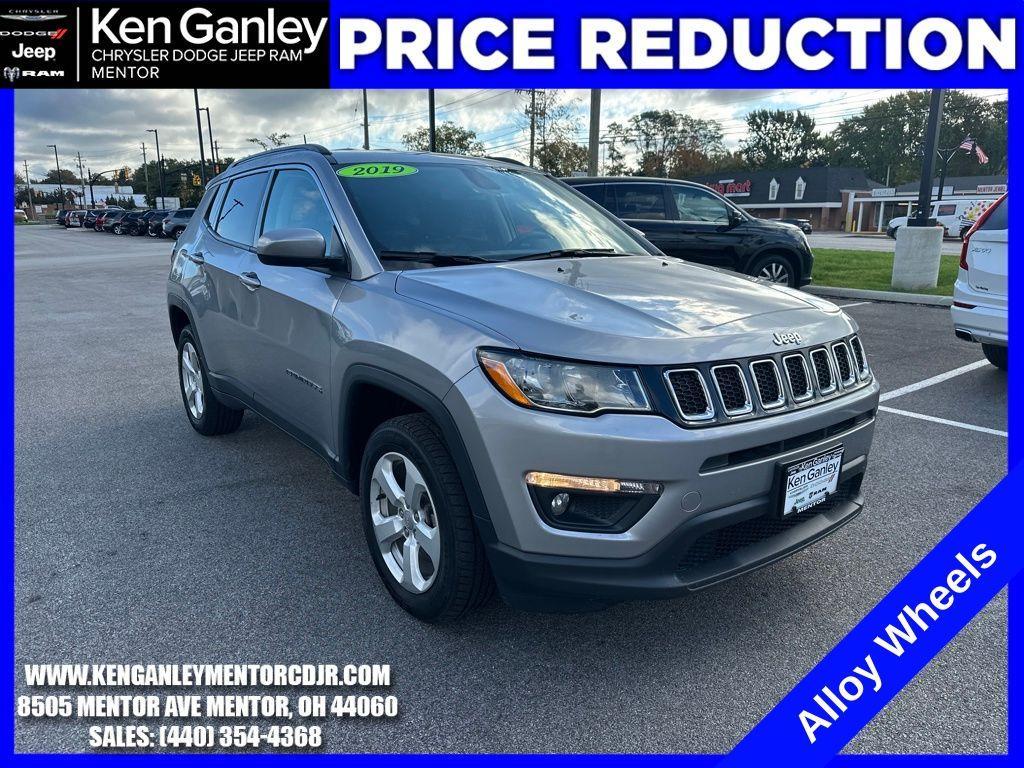 used 2019 Jeep Compass car, priced at $16,900