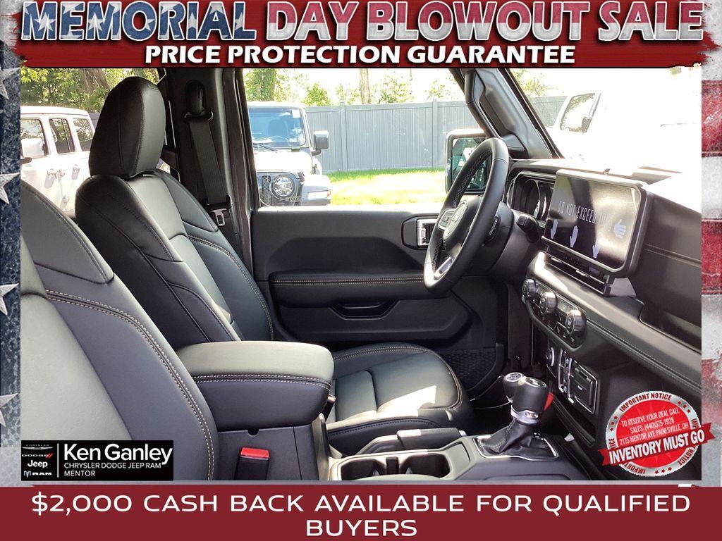 new 2025 Jeep Wrangler 4xe car, priced at $65,445