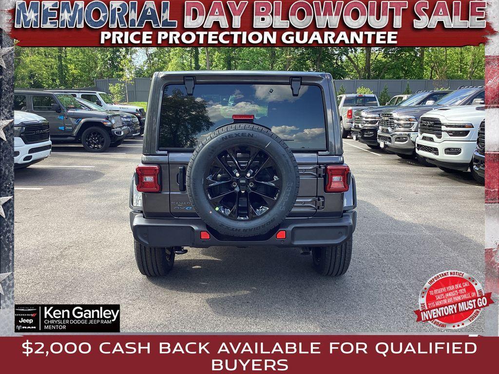 new 2025 Jeep Wrangler 4xe car, priced at $65,445